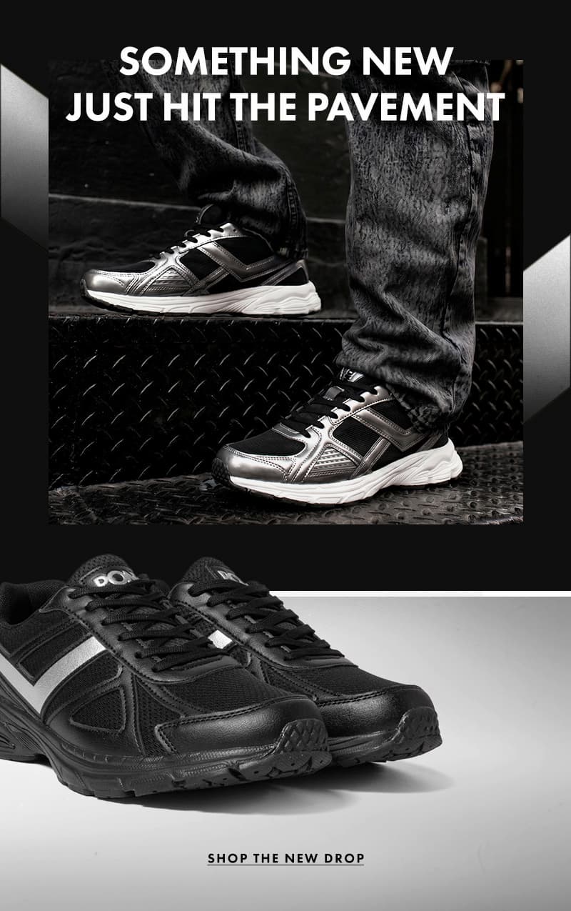Something new just hit the pavement. Shop the new drop.