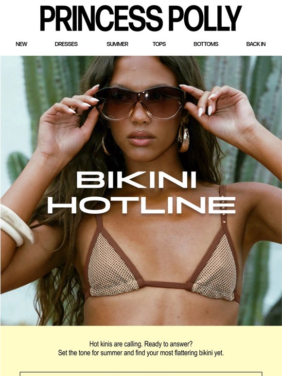 This bikini is PERFECT for your beach day 👙