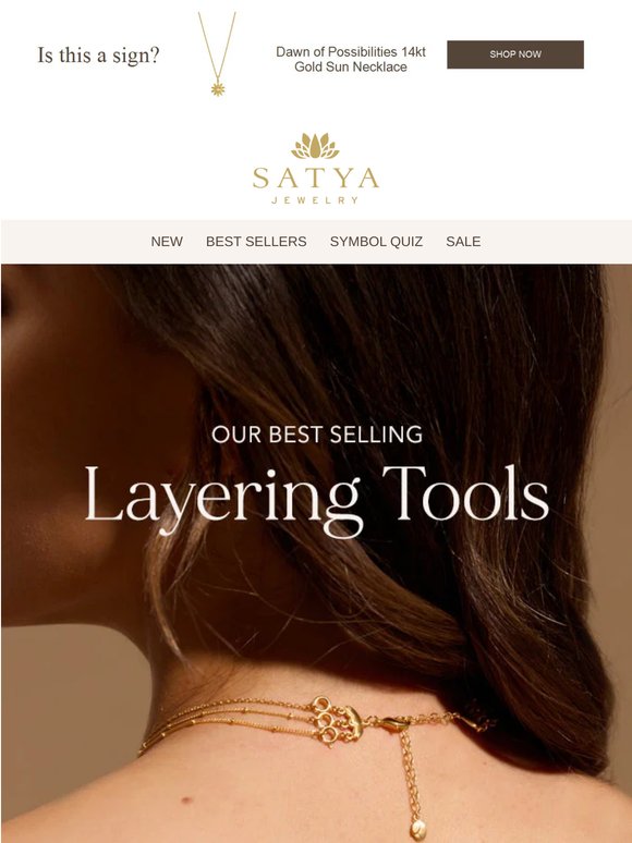 Our secret to creating layered looks?