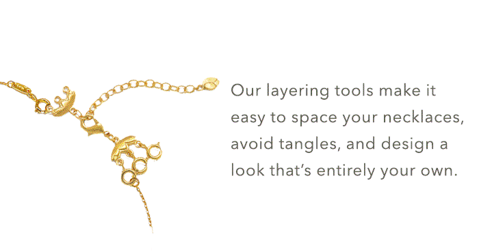 3 Necklace Layering Extension Chain