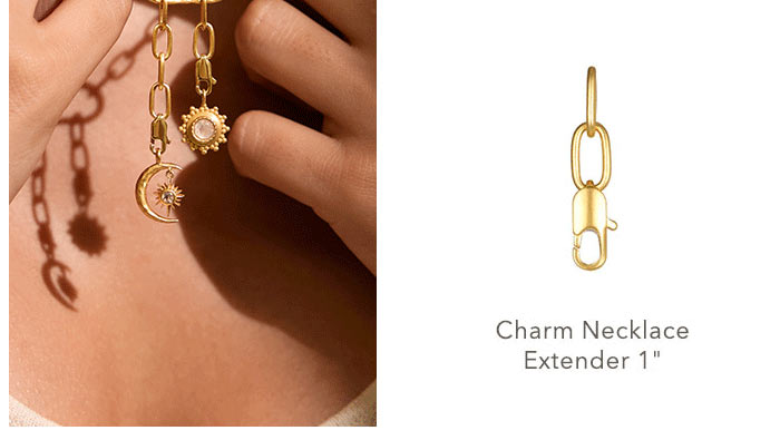 Charm Necklace Extender 1"