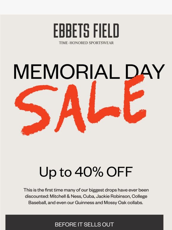 Up to 40% Off