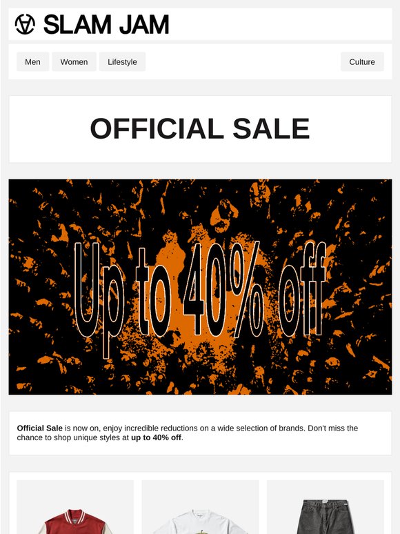 Official Sale is now on
