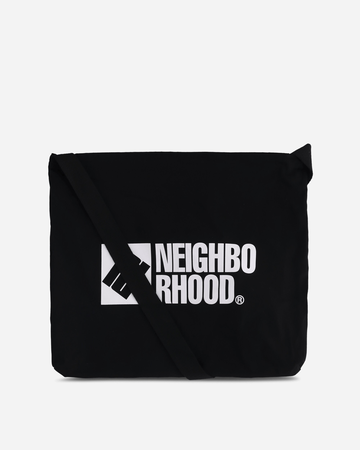 Logo Shoulder Bag Black