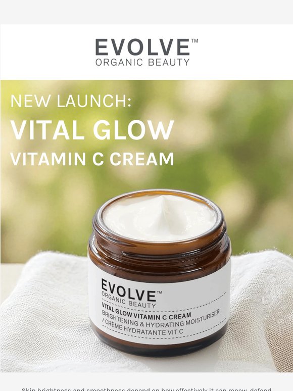 NEW LAUNCH: A daily cream for brighter, stronger-looking skin