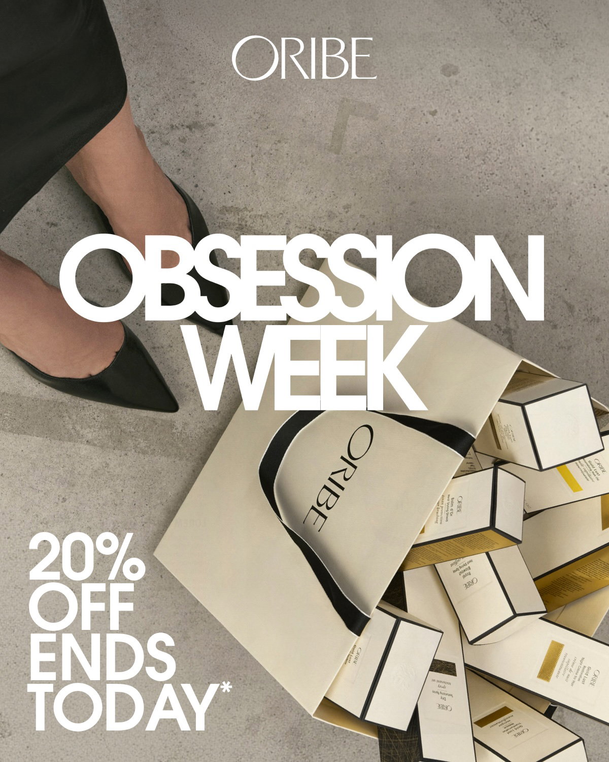 Extended One More Day! 20% Off All Orders on Oribe.com