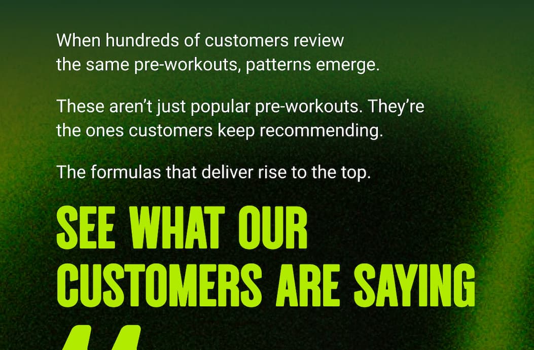 SEE WHAT OUR CUSTOMERS ARE SAYING