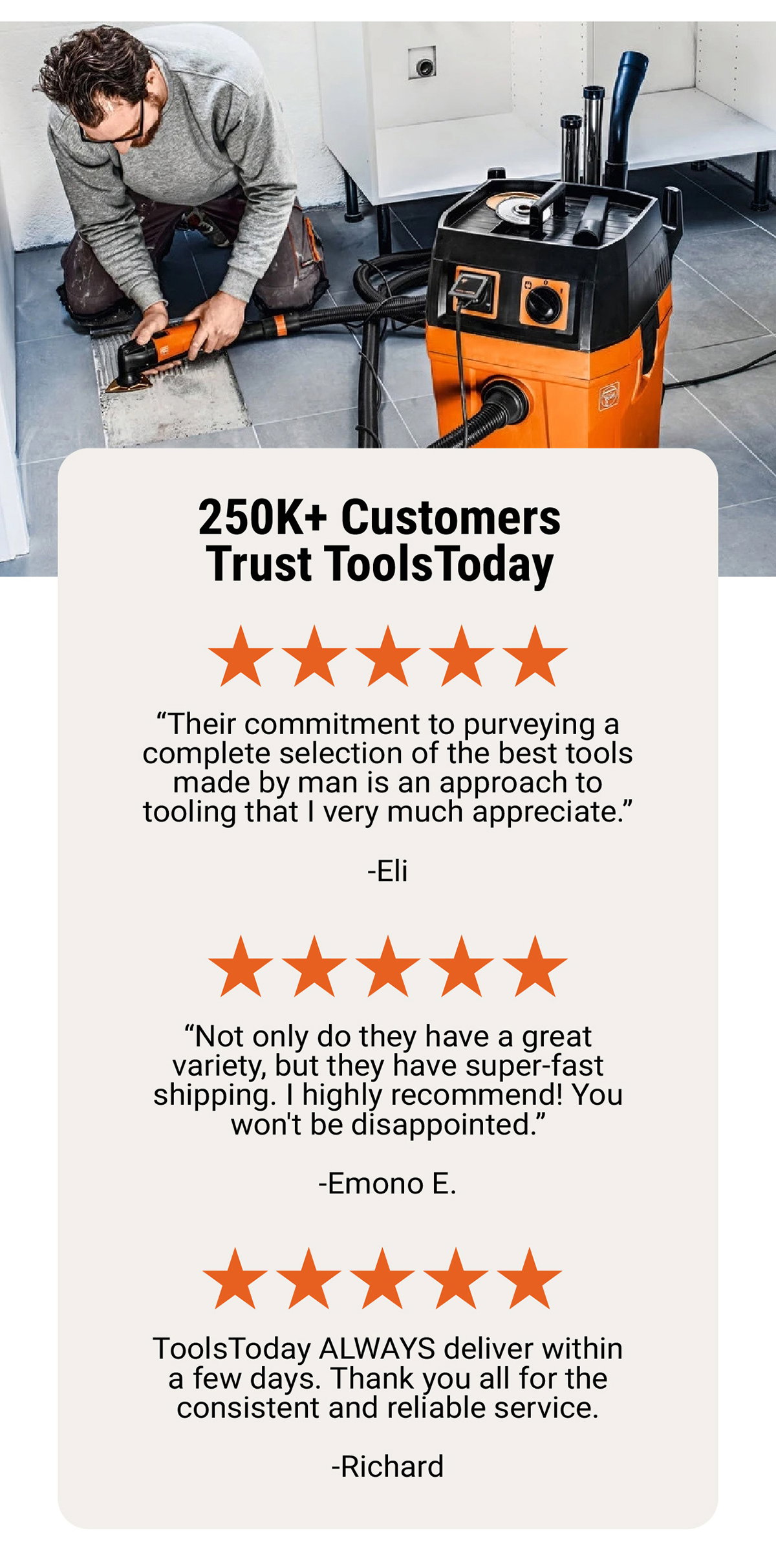 250K+ Customers Trust ToolsToday