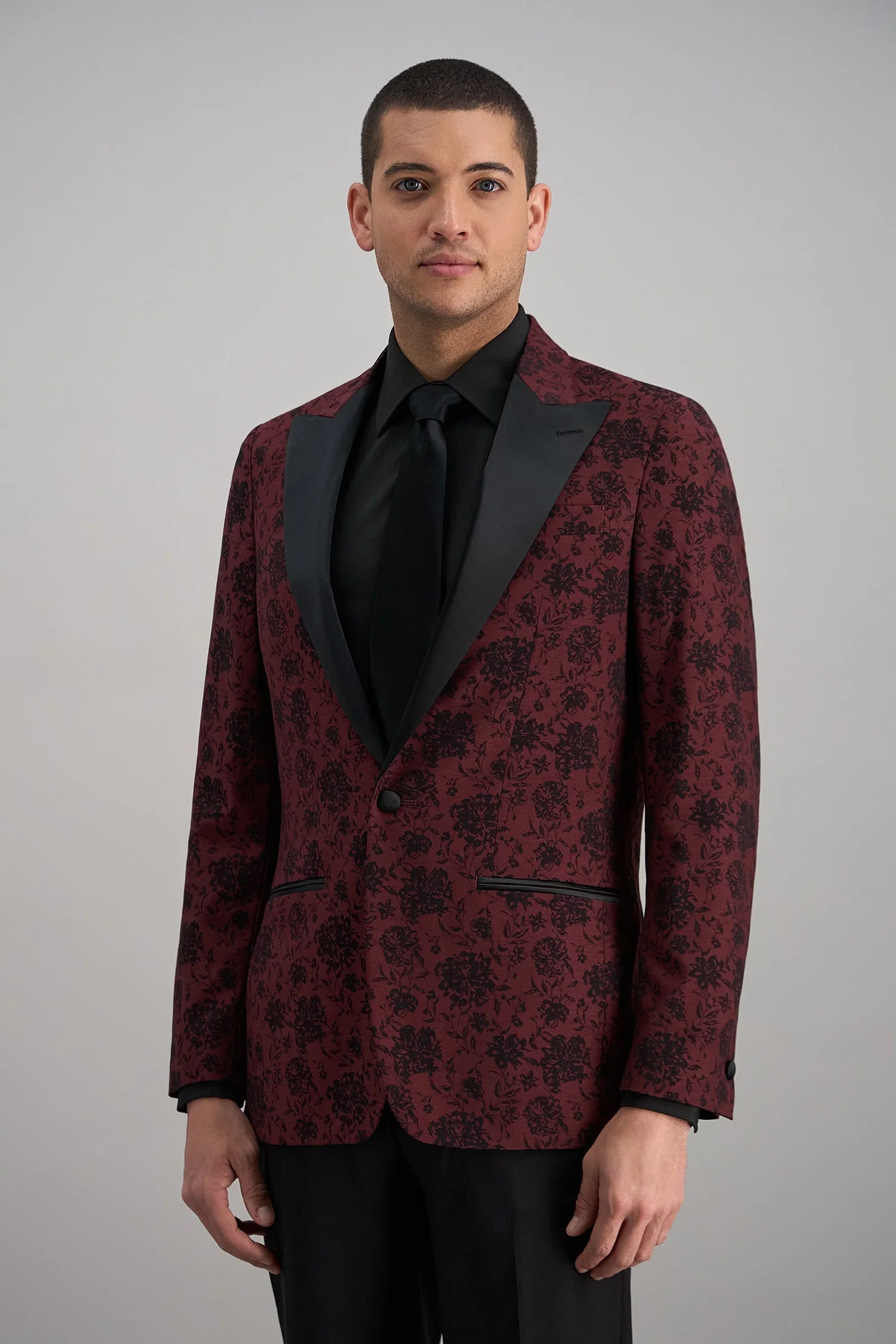 Image of J.M. Haggar Floral Jacquard Sport Coat