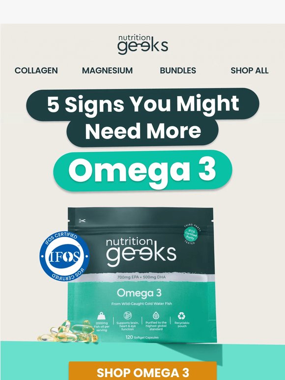 Low Omega-3 Red Flags 🚩