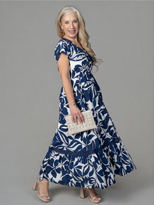 Short Sleeve Maxi Dress