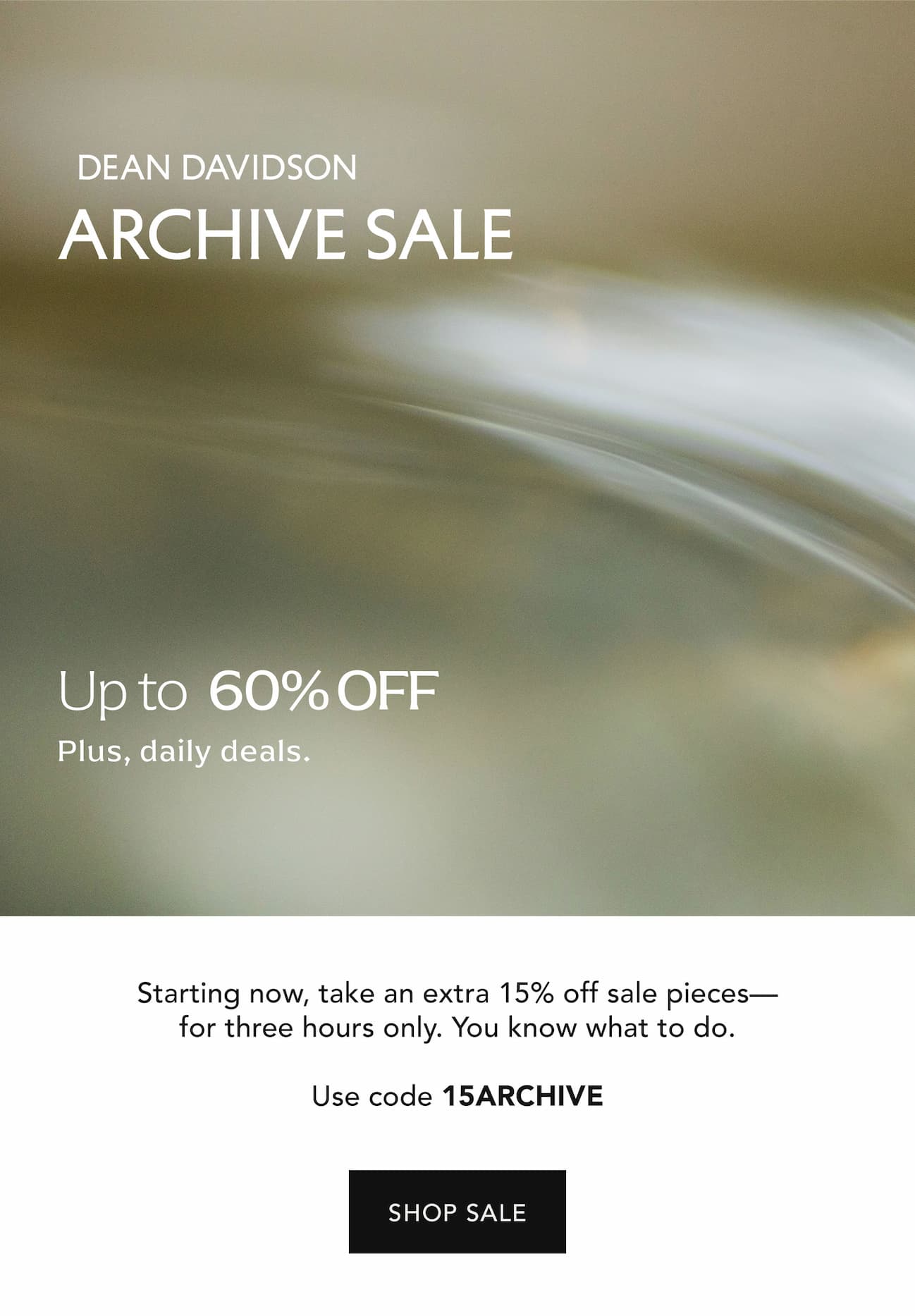 Archive Sale.