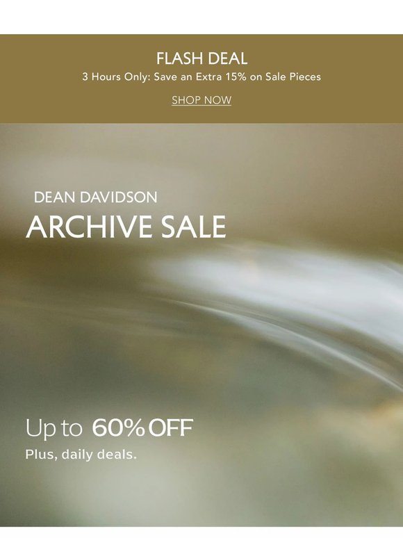 Flash Sale: 3 Hours Only