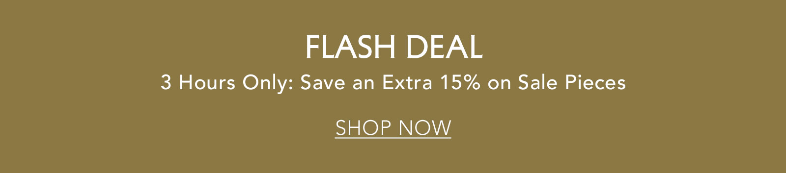 Flash Deal.