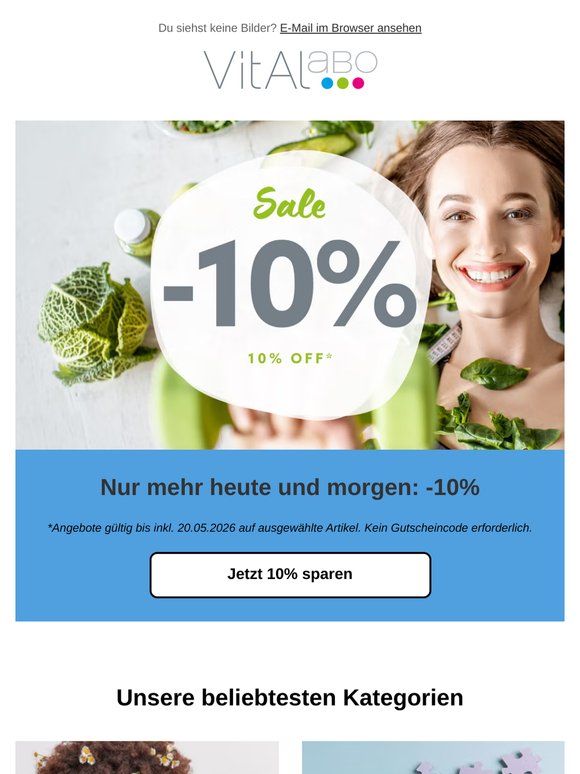 🌟 Achtung, Achtung: Unser Sale endet bald!