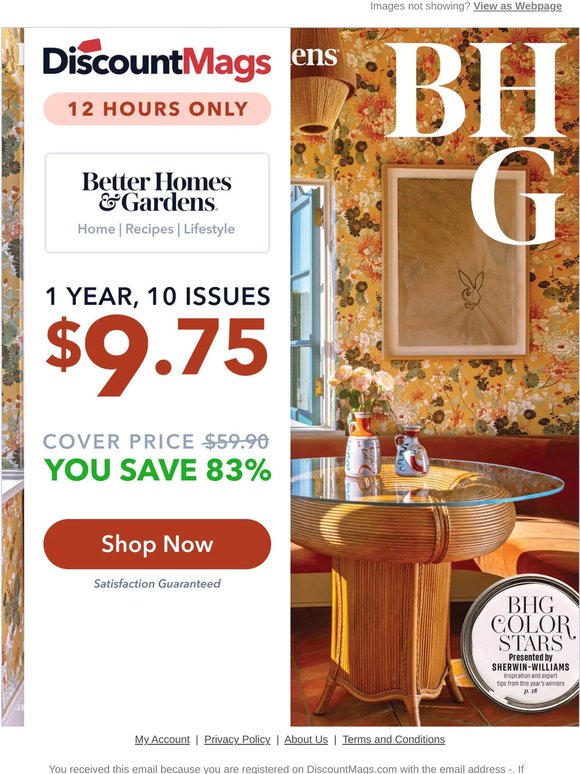 Better Homes & Gardens Just $9.75 🏡 Today Only!