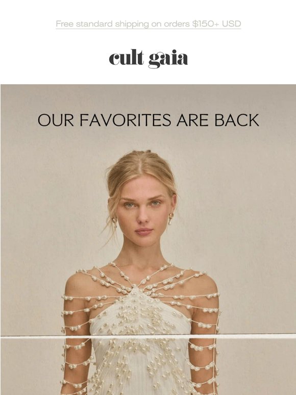 OUR FAVORITES ARE BACK