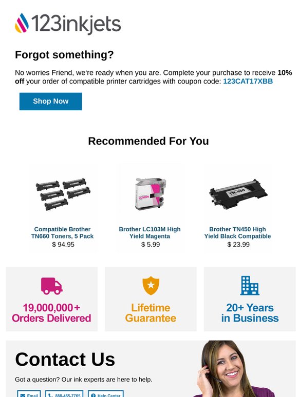 Save 10% Now on Quality, High-Value Printer Ink