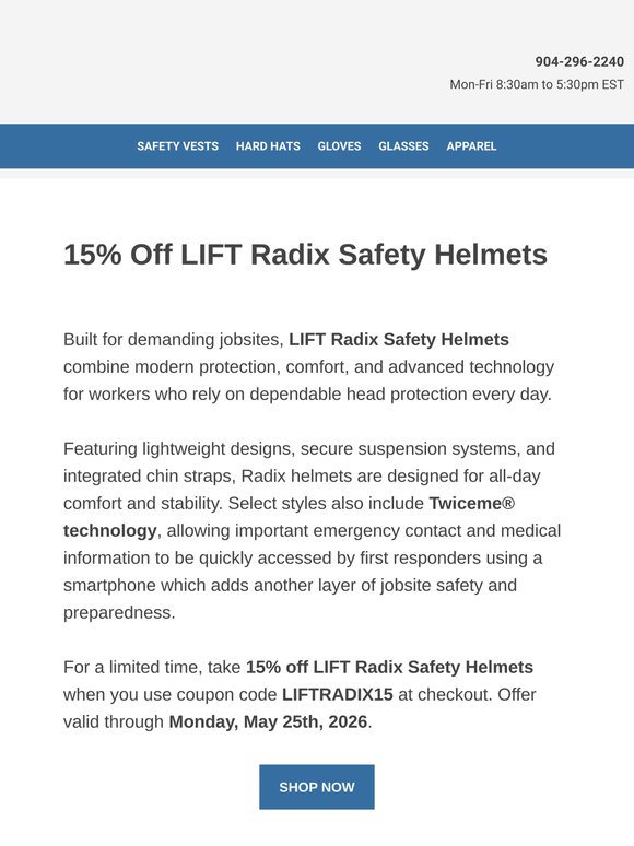 Shop LIFT Radix Helmets & Save 15%