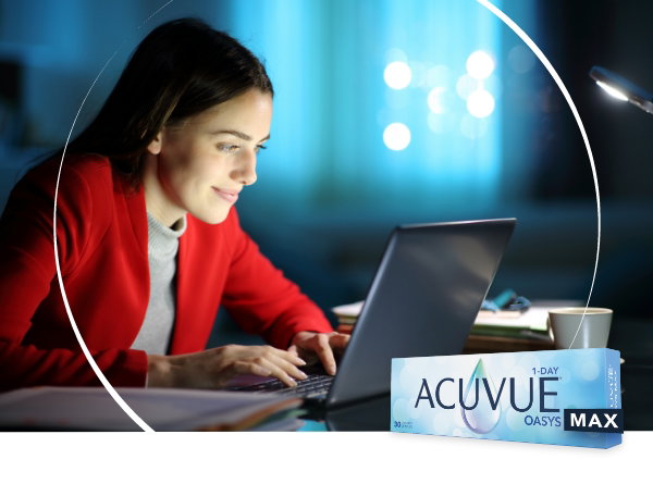 Erleben Sie klare Sicht mit ACUVUE® OASYS MAX 1-Day