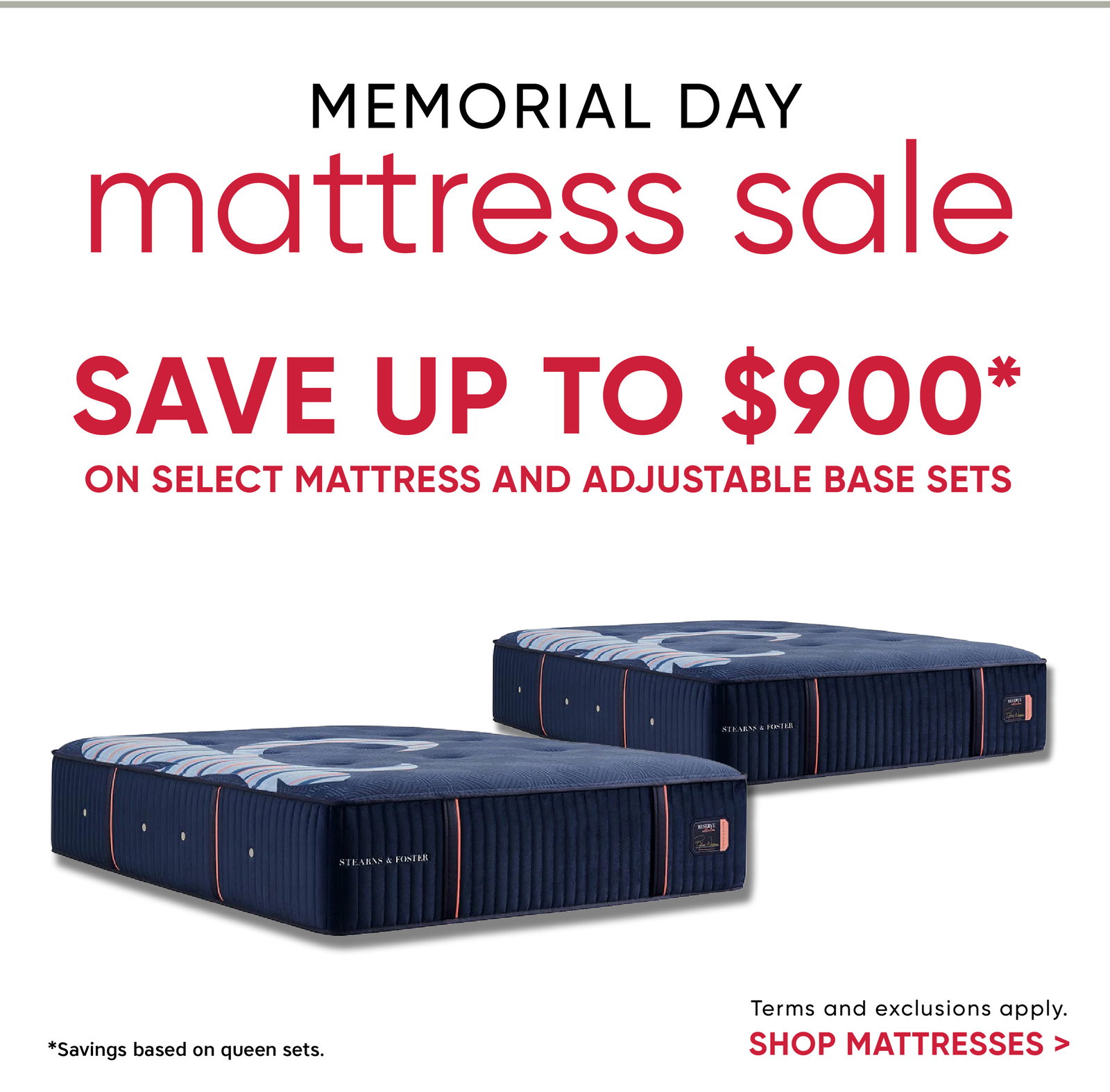 Shop Memorial Day Mattress Sale