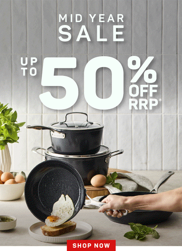 Mid Year Sale: Up to 50% off RRP*