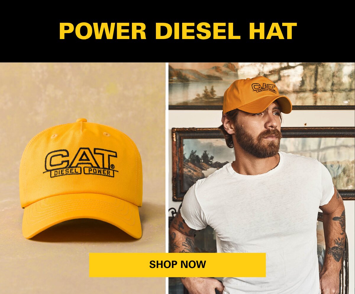 POWER DIESEL HAT CAT® WWR DESIGNED BY AVERY RANCH 5-PANEL