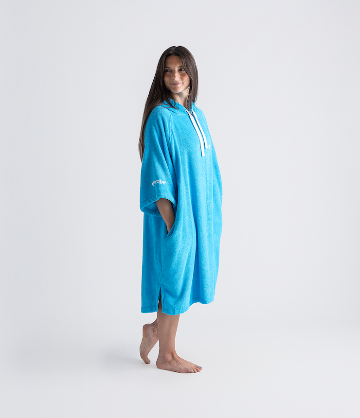 Dryrobe® Organic Towel Robe in Blue