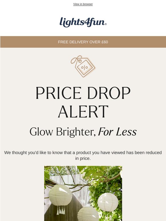 🏷️ Price Drop Alert
