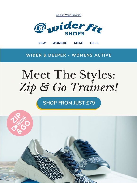 Instant Style: Zip & Go Trainers!