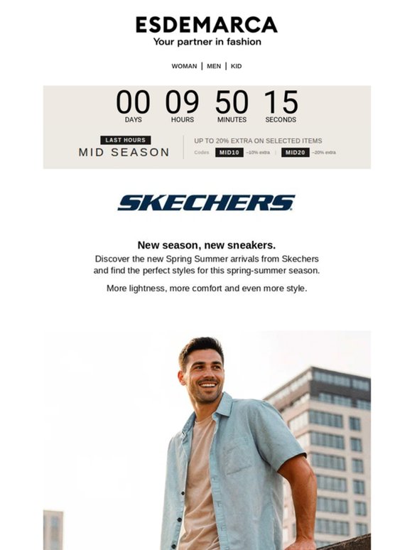 Discover Skechers: comfort that moves with you