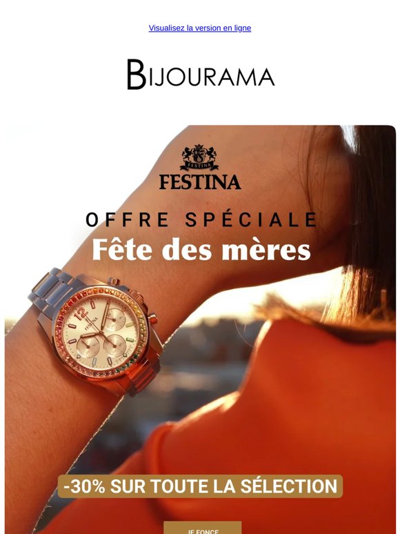 Fête des Mères :  -30% sur Festina & Lotus 💐