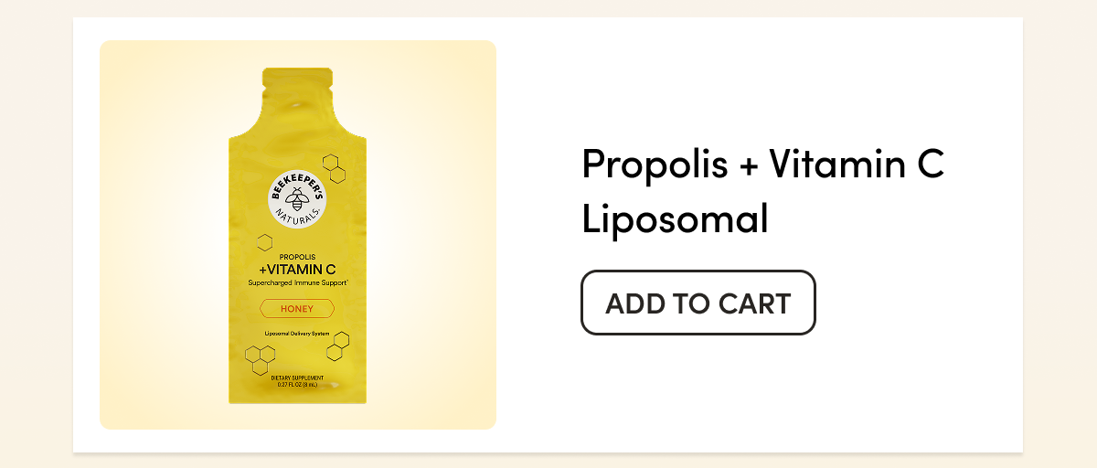 Propolis + Vitamin C Liposomal