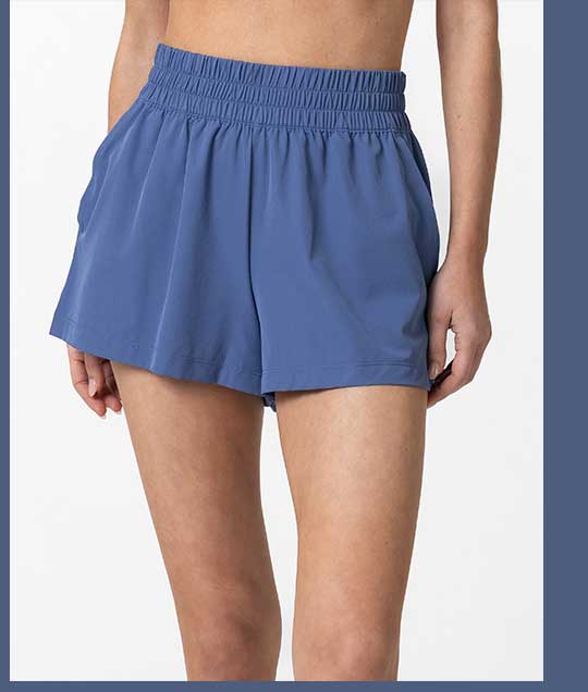 Coastal Blue | High-Rise Era Short