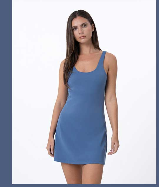 Coastal Blue | Vista Active Dress