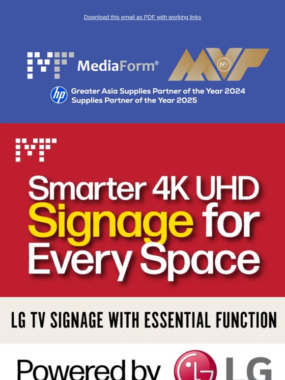 ✨ Elevate Your Space with 4K UHD Signage!