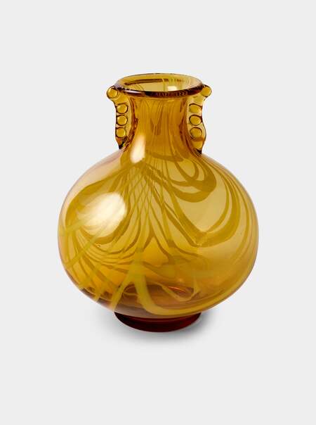 Mid Century Glass Vase