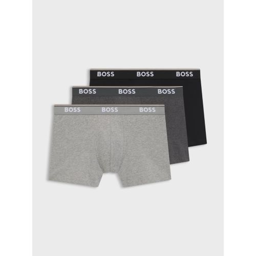 Image of BOSS Open Grey 3-Pack Power Boxer
