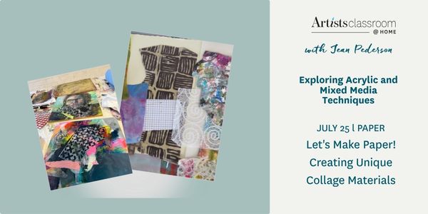Artists Network @ Home with Jean Pederson