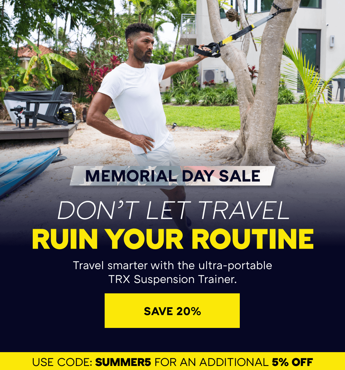 MEMORIAL DAY SALE SAVE 20% SITEWIDE | The season’s best deals are live, and email subscribers get an extra 5% off with code SUMMER5. 