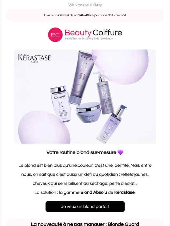 Blond Absolu : votre blond sans limites