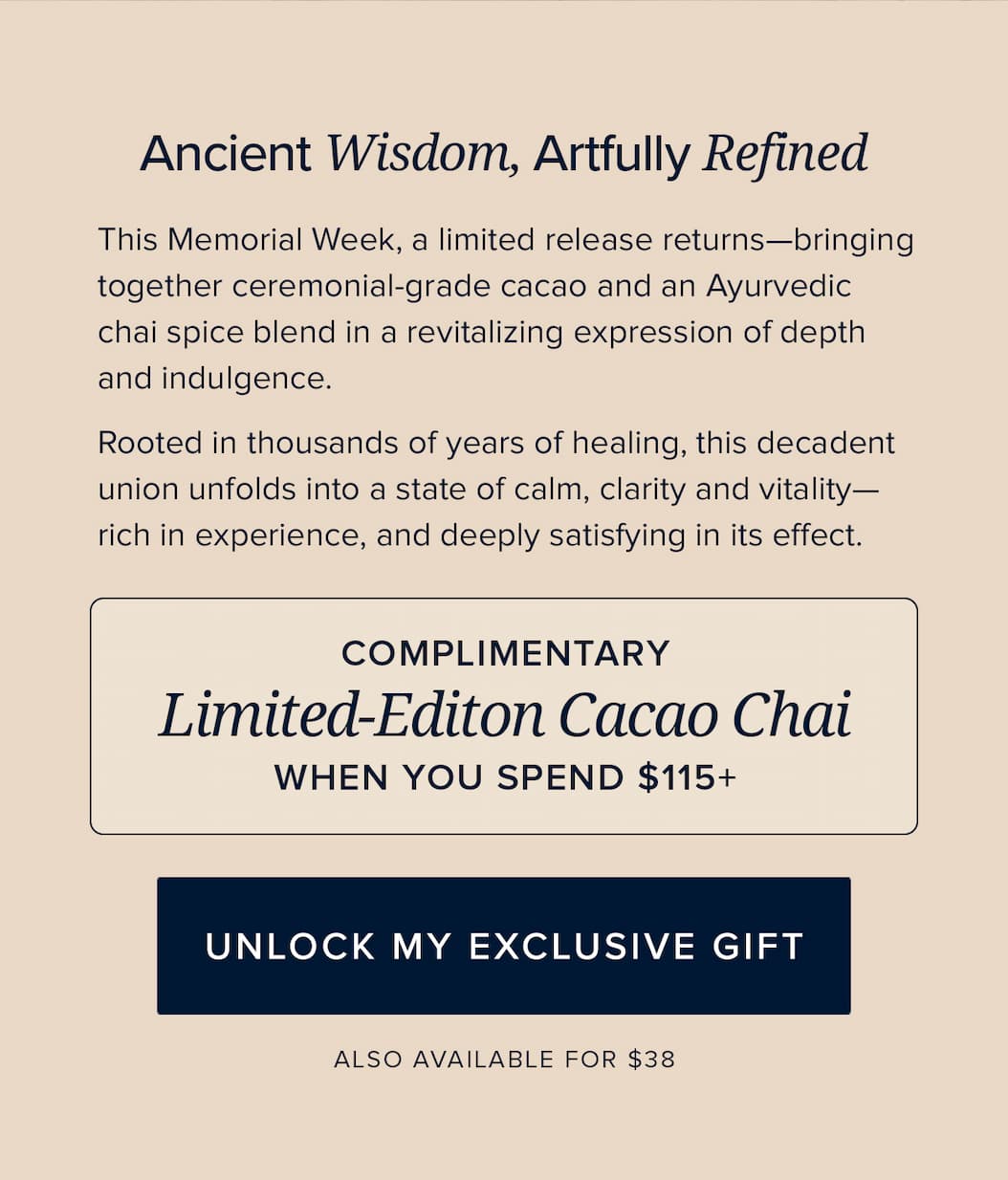 Cacao Chai