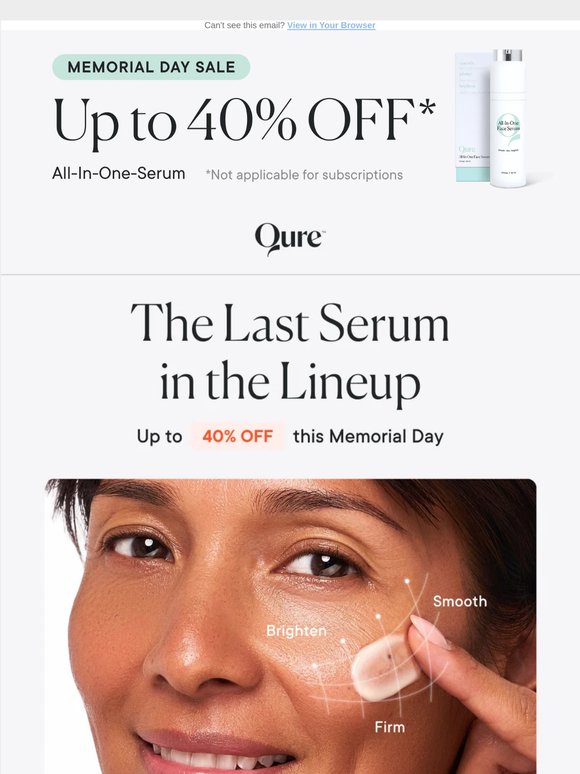 Why every serum stops working at the same point