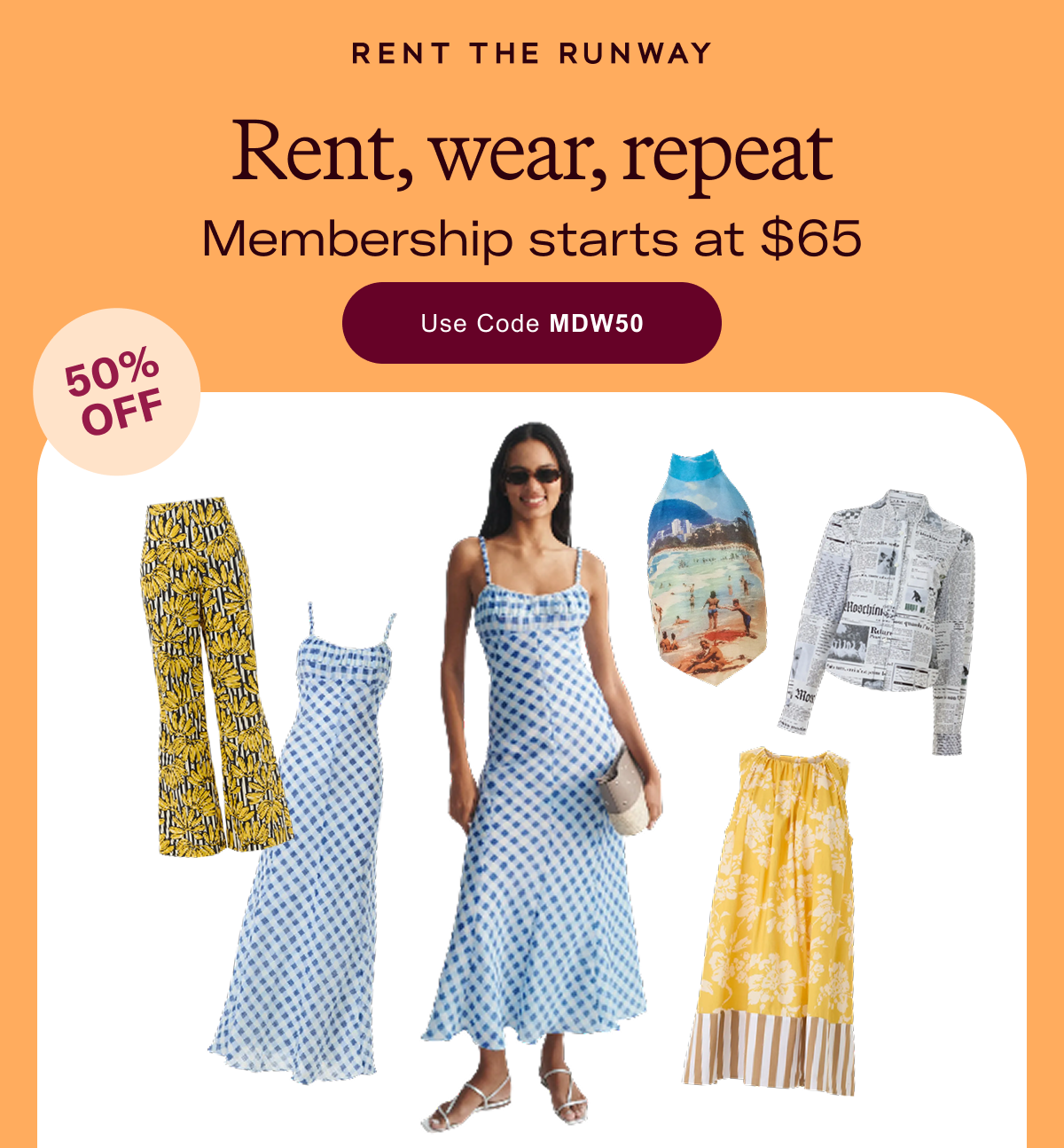 Rent, wear, repeat