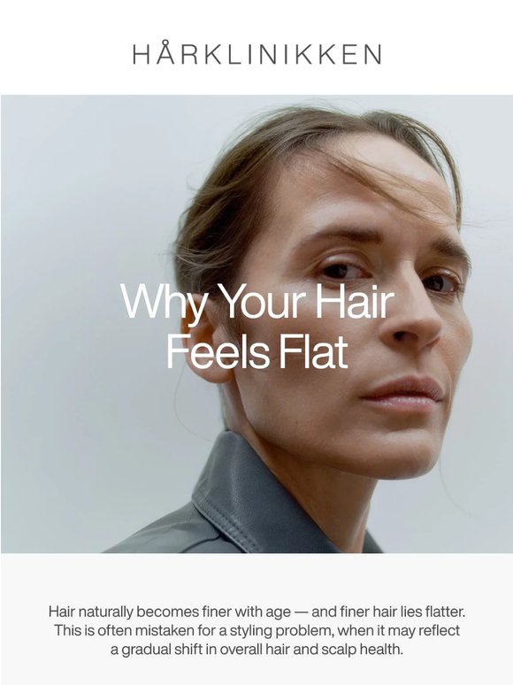 Why Your Hair Feels Flat