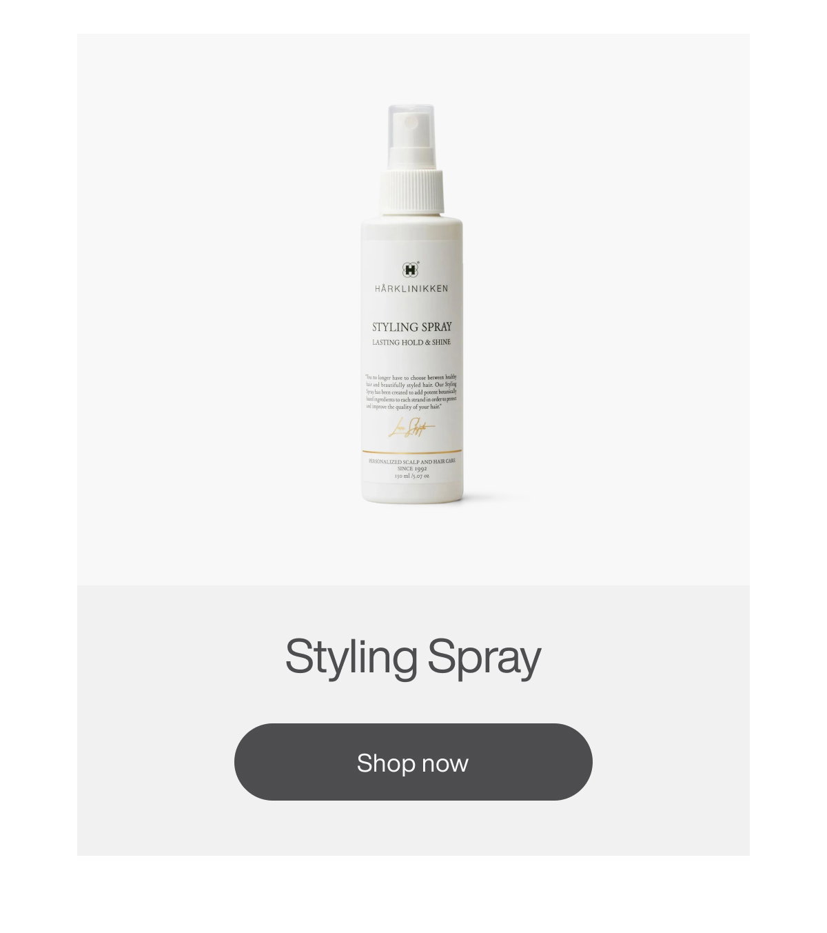 Styling Spray | [SHOP NOW]