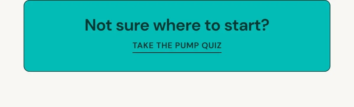 Take the pump quiz