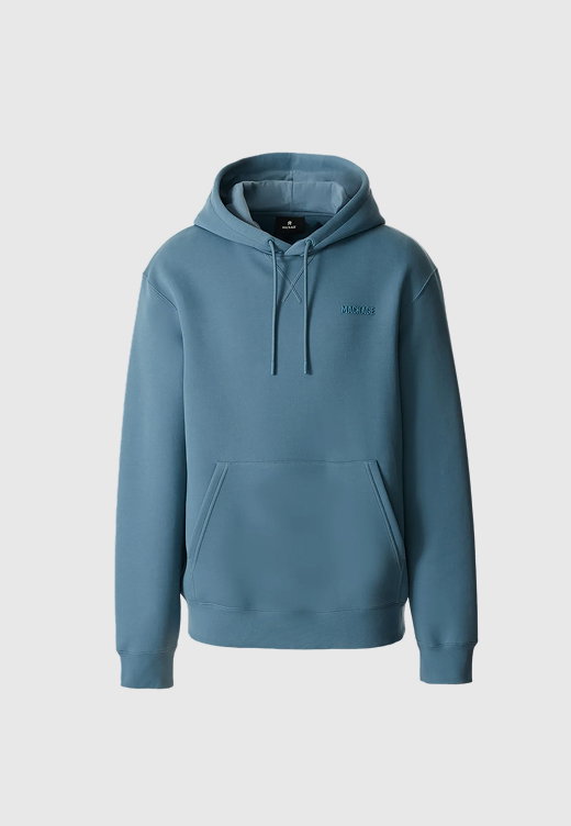 KOLTON Double-Face Jersey Logo Hoodie for Men