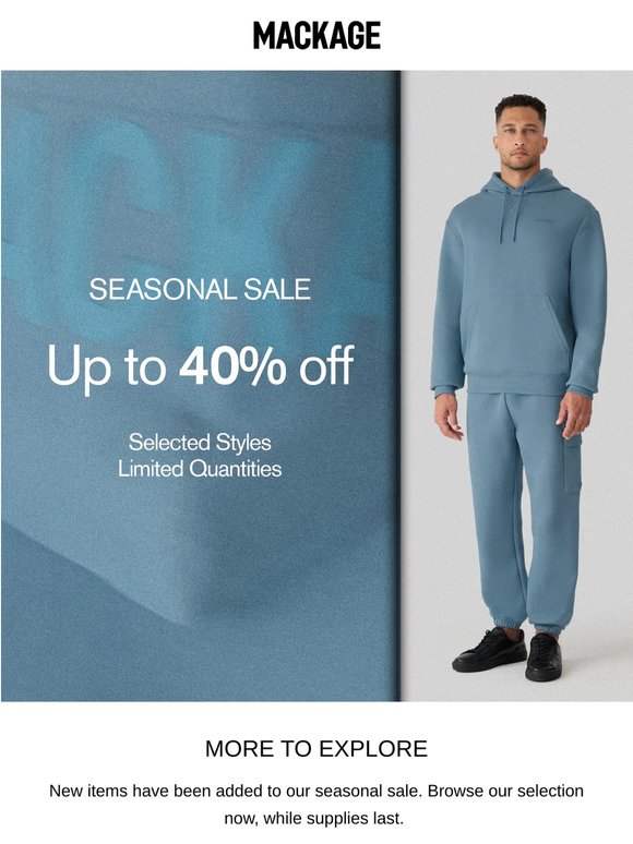 New Items Added to Sale: Shop Now, Before They’re Gone.