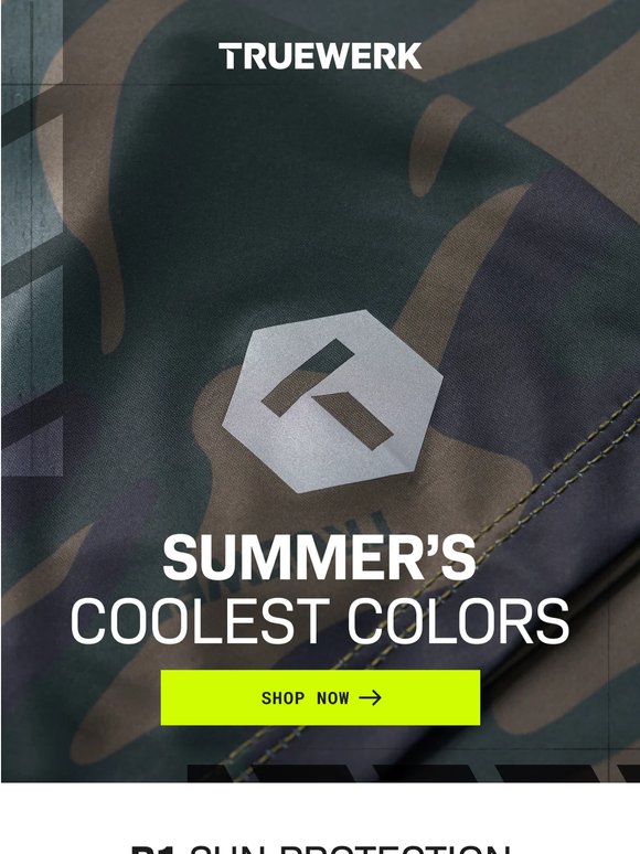 Summer's coolest new colors.